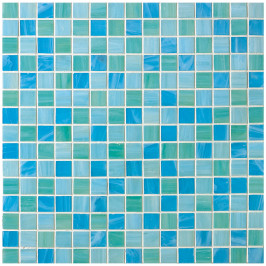 Mozaïek | 31.6x31.6 cm | Wellness Trendy Blue Wellness
