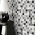 Mozaïek op net | 30x30 cm | Tilestone Tring Alu