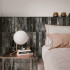 Ceramic wall tile | 5x25 cm | DNA Enamel Charcoal
