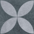 Ceramic terrace Tile | 60x60 cm | Tilestone CerBlue Dark Pattern