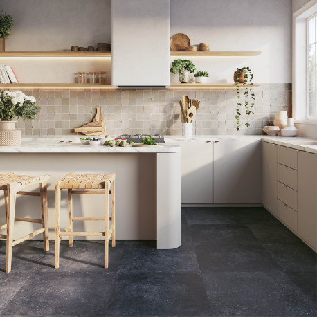 Keramische vloer- en wandtegel | 60x60 cm | Tilestone Condroz Anthracite