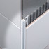 Profiel | 0.8x270 cm | Alu Gepoedercoat Puur Wit, Rond