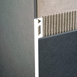 Profiel | 1.25x270 cm | L-Profiel Alu Gepoedercoat Puur Wit