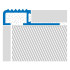 Profiel | 2x270 cm | Trapneus Alu Geanodiseerd Zilver