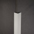 Profiel | 2.5x270 cm | Hoekprofiel in Alu Geanodiseerd Zilver