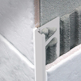 Profiel | 0.8x270 cm | L-Profiel Pvc PastelGrijs