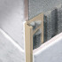 Profile | 0.8x270 cm | L-Profile Pvc Dark Beige