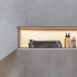Ceramic floor and wall tile | 60x60 cm | Tilestone Concrete Blue Stone Grey
