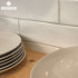 Keramische wandtegel | 7.5x30 cm | Neutra White Glossy