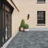 Ceramic terrace Tile | 80x80 cm | Tilestone Belga Nero