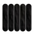 Keramische wandtegel | 5x25 cm | Materia Curve Black