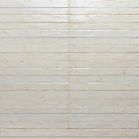 Ceramic wall tile | 4.8x45 cm | Colors White