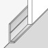 Profiel | 2.2x260 cm | Dumawall Startprofiel Aluminium 