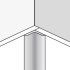 Profiel | 1.2x260 cm | Dumawall Binnenhoek Aluminium 