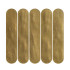 Keramische wandtegel | 5x25 cm | Materia Curve Amber