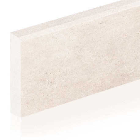 Ceramic skirting boards | 6x120 cm | Sphere Off White