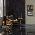 Polished ceramic tile | 60x120 cm | Marmi Black Supreme 
