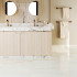 Polished ceramic tile | 60x120 cm | Marmi Oro Bianco