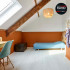 Cork floor with click system | 19.5x122.5 cm | Santana Eco Designwood White