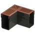 Accessoires | 6.5x15 cm | Evacuation Slim Corten Coin 