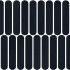 Keramische wandtegel | 5x25 cm | Materia Curve Blue