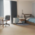 Cork floor with click system | 19x122.5 cm | Santana Natural Beige