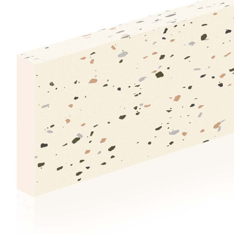 PVC skirting boards | 6x240 cm | VYGO Tiles Essential Terrazzo