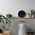 Ceramic wall tile | 32x62.5 cm | Kitkat Deco Lingot White