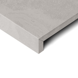 Ceramic swimming pool border | 60x90 cm | Tilestone Bilbao Slate Grey Clearance Lot