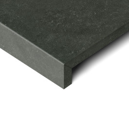 Ceramic swimming pool border | 80x80 cm | Tilestone Belgian Black Clearance Lot
