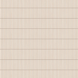 Keramische wandtegel | 32x62.5 cm | Kitkat Deco Pottery Cream