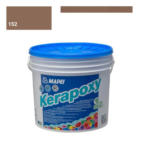 Epoxyvoegsel | 20x20 cm | Mapei Kerapoxy 152 Liquorice