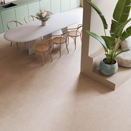 Ceramic floor and wall tile | 160x160 cm | Gravelstone Beige