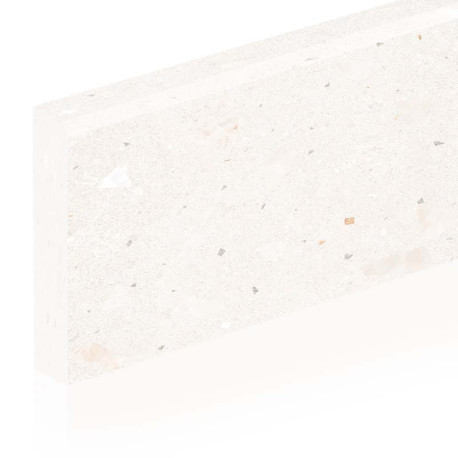 Keramische plint | 7x60 cm | Tilestone Terrazzo Beige