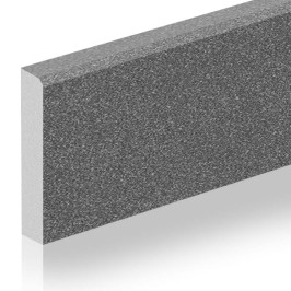 Keramische plint | 7x60 cm | Virginia Anthracite