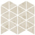 Mozaïek op net | 26x30 cm | Flakes Starlight Mosaico Triangoli