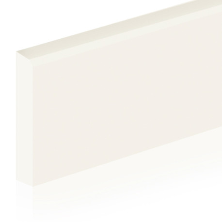 Keramische plint | 7x120 cm | Ultimate White