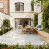 Ceramic terrace Tile | 90x90 cm | Tilestone Betontec Perla