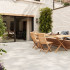 Ceramic terrace Tile | 90x90 cm | Tilestone Betontec Perla