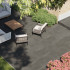 Keramische terrastegel | 80x80 cm | Tilestone Belgian Black 