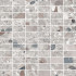 Mozaïek op net | 30x30 cm | vtwonen Composite Grey Brown Mosaic