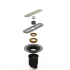 Bathroom | 0.11x0.11 cm | vtwonen Syphon Vertical Outlet