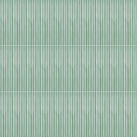 Ceramic wall tile | 13.4x45 cm | vtwonen Rib Apple
