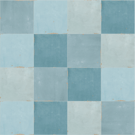 Ceramic wall tile | 12.5x12.5 cm | vtwonen Craft Aqua Glossy