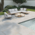 Ceramic terrace Tile | 80x80 cm | Tilestone Belga Beige