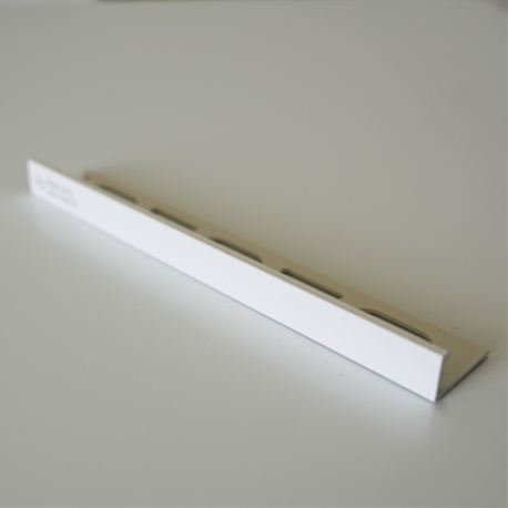 Profiel | 1x270 cm | L-Profiel Zuiver Wit 10mm