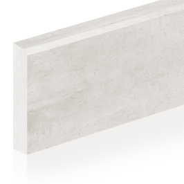 Ceramic skirting boards | 8x120 cm | Tilestone Betontec Perla