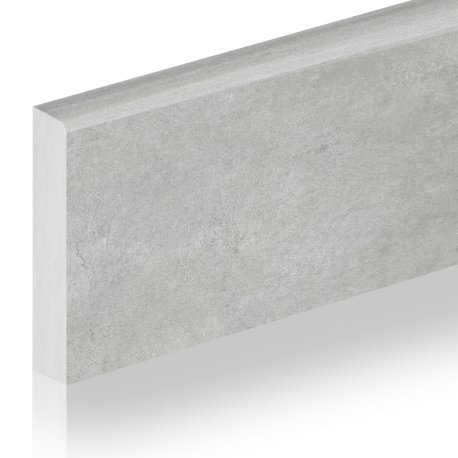 Keramische plint | 8x120 cm | Tilestone Betontec Grey