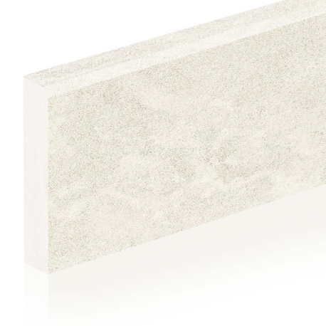 Ceramic skirting boards | 7x80 cm | Icarus Off White