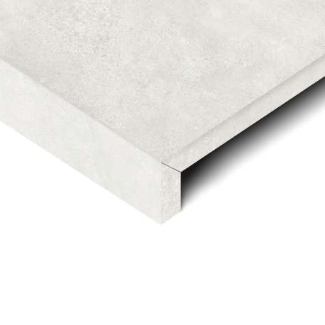 Keramische zwembadboord | 100x100 cm | Tilestone Beton Ciré Blanc